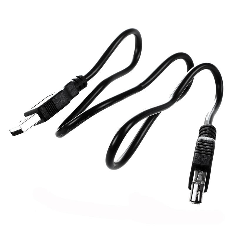 Dây cáp sạc truyền dữ liệu Micro USB màu đen 0.6m