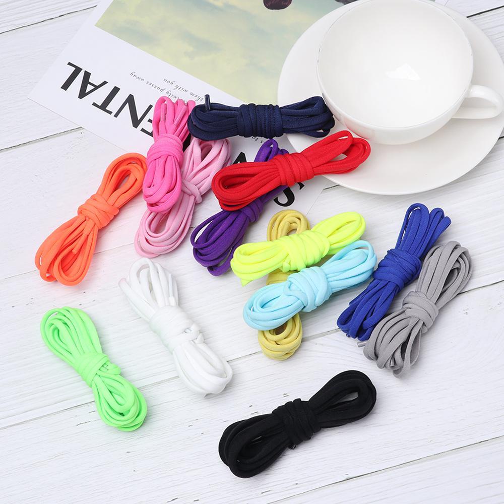 .N No Dây Giày Lười Cột Dây Bằng Kim Loại Mới Cho Người Lớn Trẻ Em