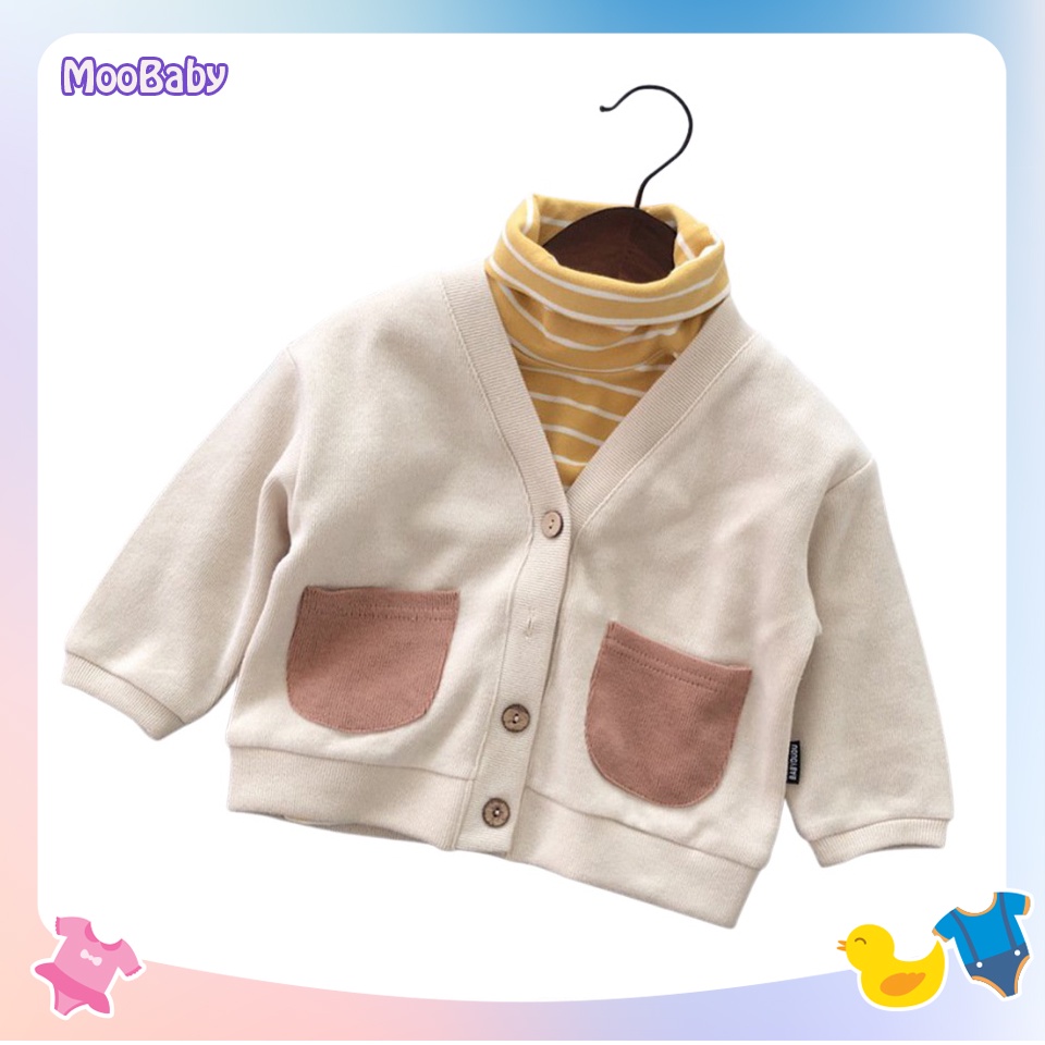 Áo Khoác Cardigan Cho Bé, Áo Khoác Len Cho Bé Chuẩn Hàng Xuất Khẩu - MOOBABY SHOP