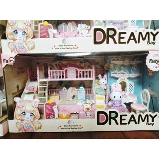 Bộ búp bê nhà thỏ phòng bếp