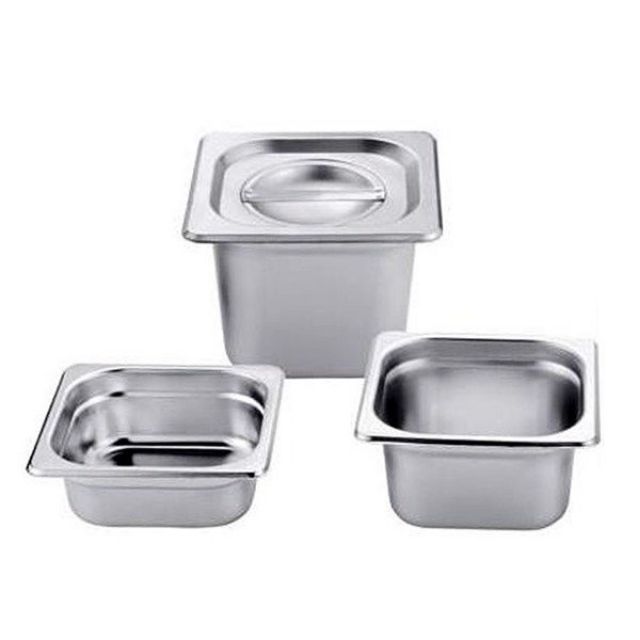 Khay buffet 1/6(15cm,×16cm×16cm có nắp)