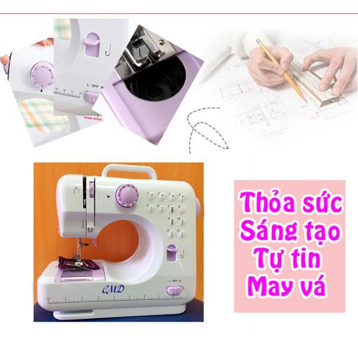 Máy May Gia Đình FHSM 505A công nghệ 12 đường may