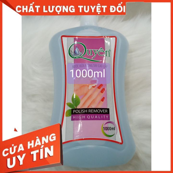 NƯỚC RỬA MÓNG NAIL (AXETON) QUYÊN - 500ML 1000ML CAO CẤP 🍓FREESHIP 🍓 TẨY SẠCH VẾT BẨN MÀU SƠN, DƯỠNG MÓNG KHỎE, LOẠI 1 A