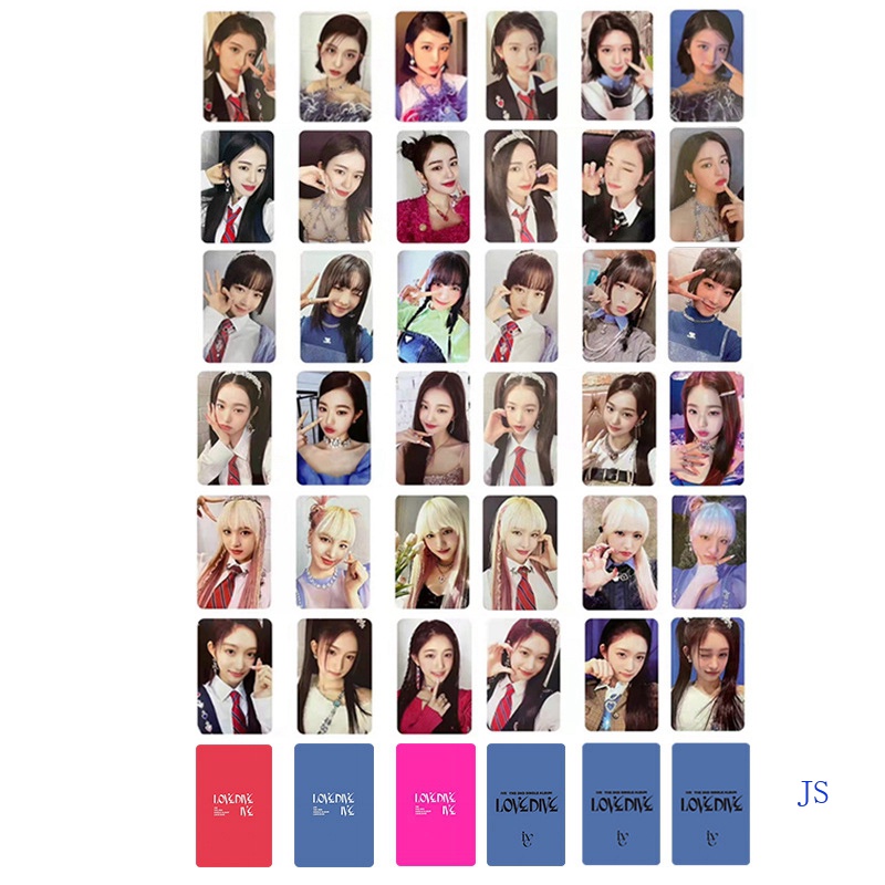 Hộp 6 Tấm Thẻ Ảnh LOMO Thiết Kế Độc Đáo Xinh Xắn