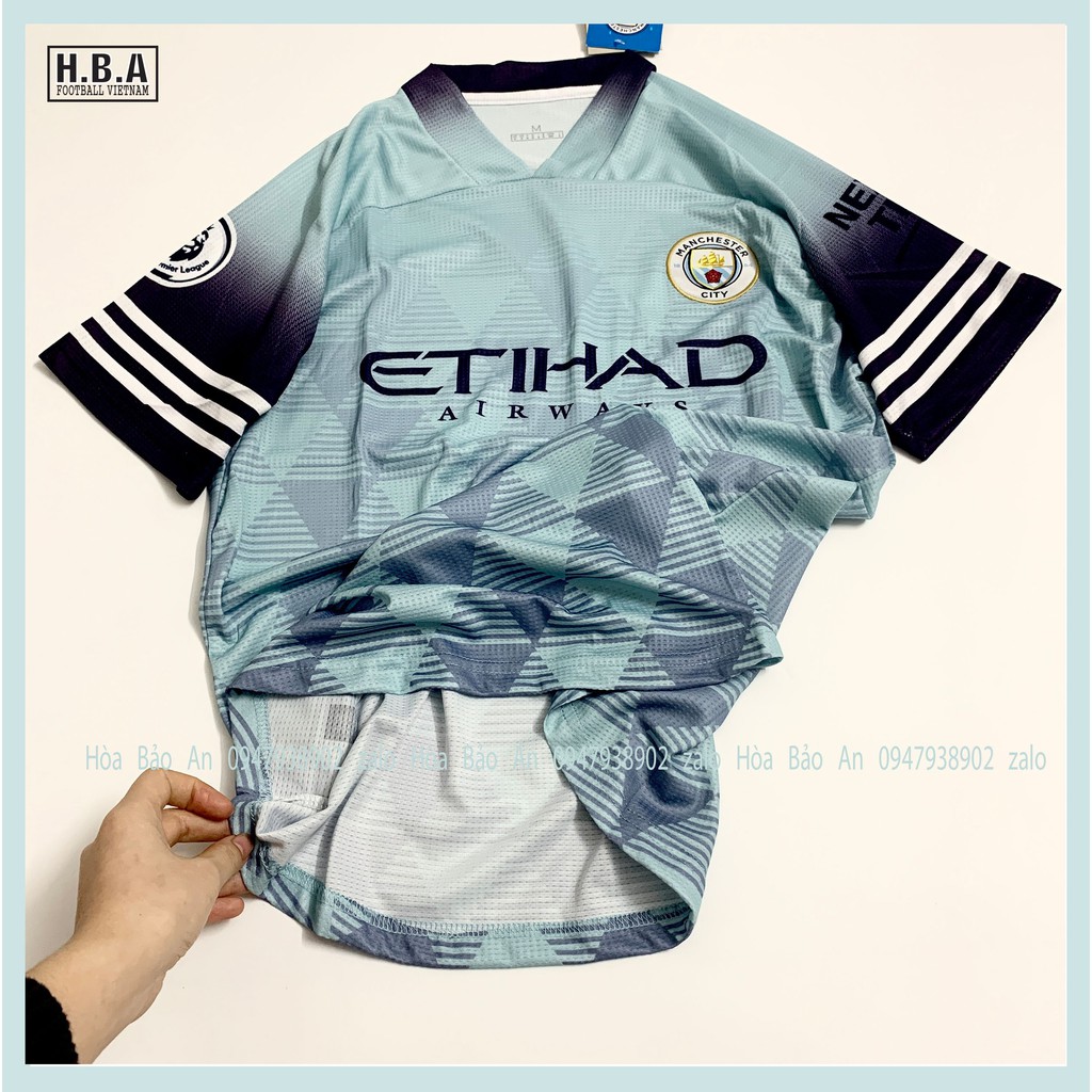 Áo Đá Bóng/Bộ quần áo đá banh Đt Man city mùa 20/21 hàng cao cấp mới về