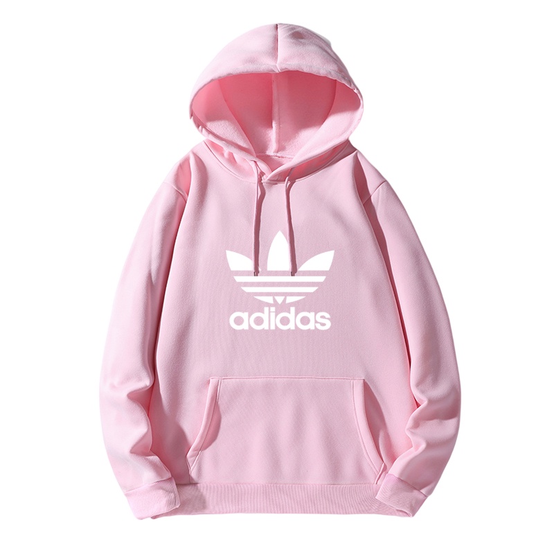 Áo hoodie Adidas họa tiết cỏ ba lá size S-4XL tùy chọn