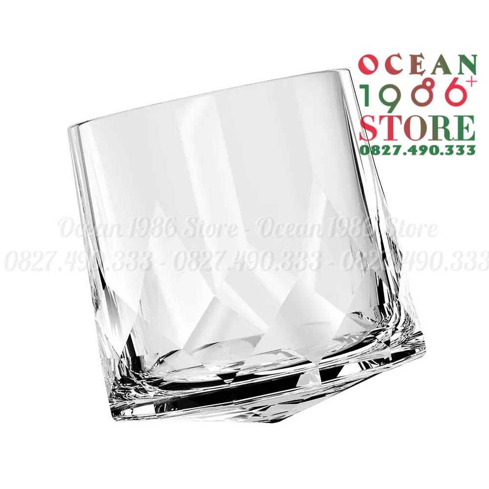 Bộ 6 cốc Nghiêng Connexion Whisky Rock Ocean – P02880 – 305ml