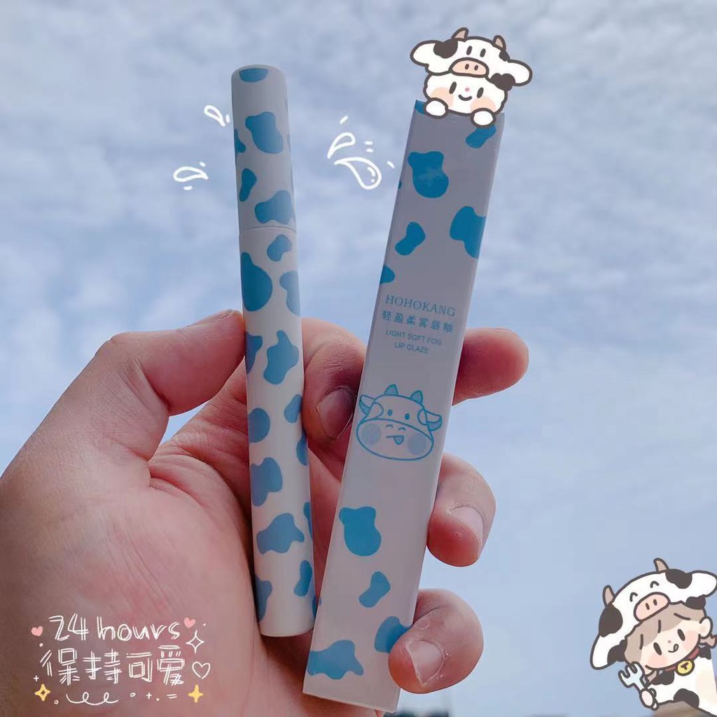 Son Kem Lì Mịn Trang Điểm Mềm Mại Chống Thấm Nước Lâu Trôi Họa Tiết Vỏ Dễ Thương | BigBuy360 - bigbuy360.vn