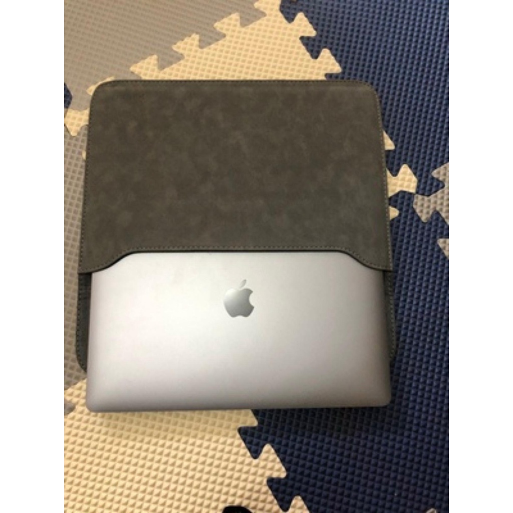 Túi Da Chống Sốc Macbook/Surface/Laptop Siêu Mỏng Thời Trang Bằng Da PU Cao Cấp, Kháng Nước Chống Thấm 13 14 15 16 inch