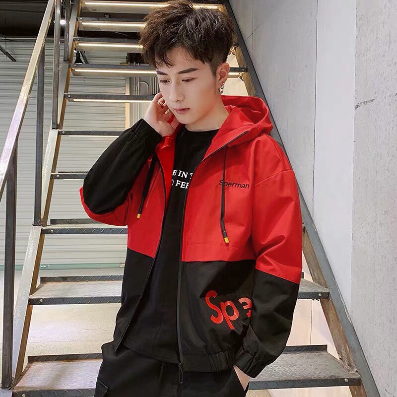 Áo khoác kaki nam có nón Sperman phong cách Hàn Quốc, Áo khoác chống nắng kaki 2 lớp thời trang mùa hè | BigBuy360 - bigbuy360.vn