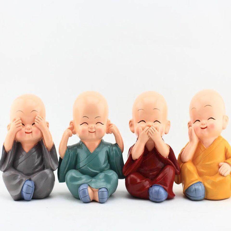 Lịch sử giá BỘ 4 CHÚ TIỂU (không nghe không thấy không nói không ...