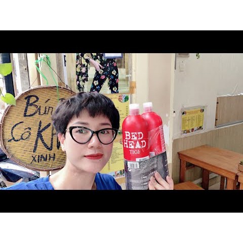 Cặp gội xả Tigi Bed Head (ĐỎ) 750ml - HÀNG CHÍNH HÃNG CT18