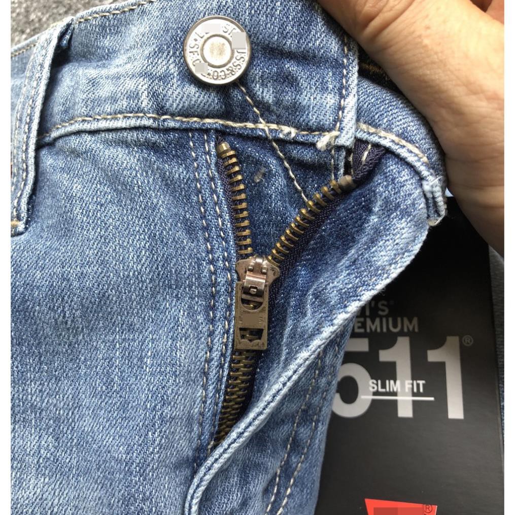 Quần Jeans Levis 511 made in cambodia T00 đẹp