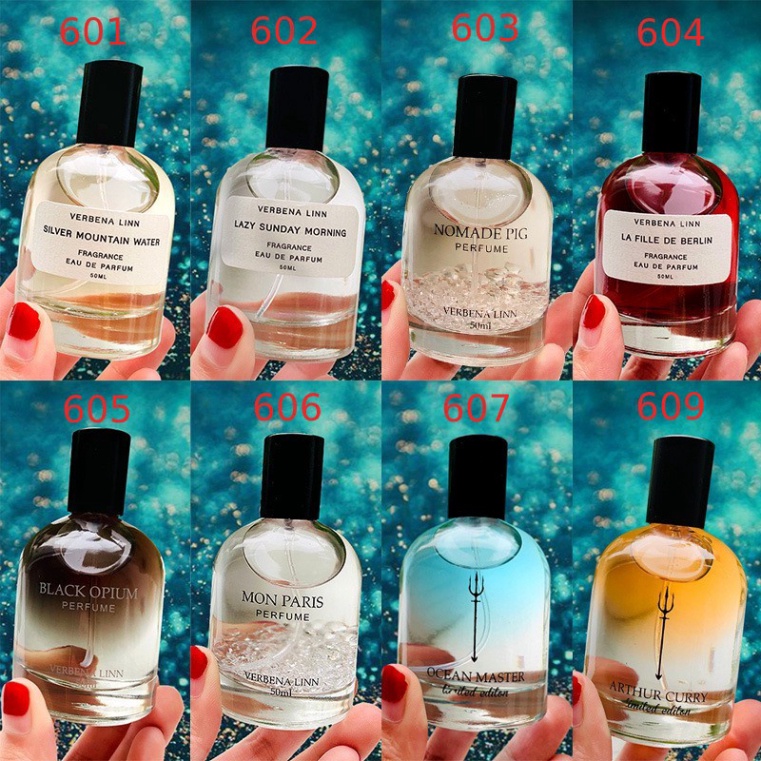 Nước Hoa Unisex Verbena Linn Fragrance Eau De Parfum, Nước hoa nam nữ lưu hương lâu 50ml - Trang Trần Cosmetics
