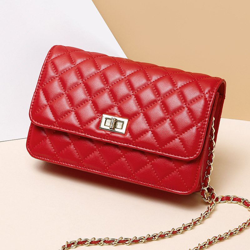 Túi Đeo Chéo Chần Trám Da Mềm Size 21 (có ẢNH THẬT) | BigBuy360 - bigbuy360.vn