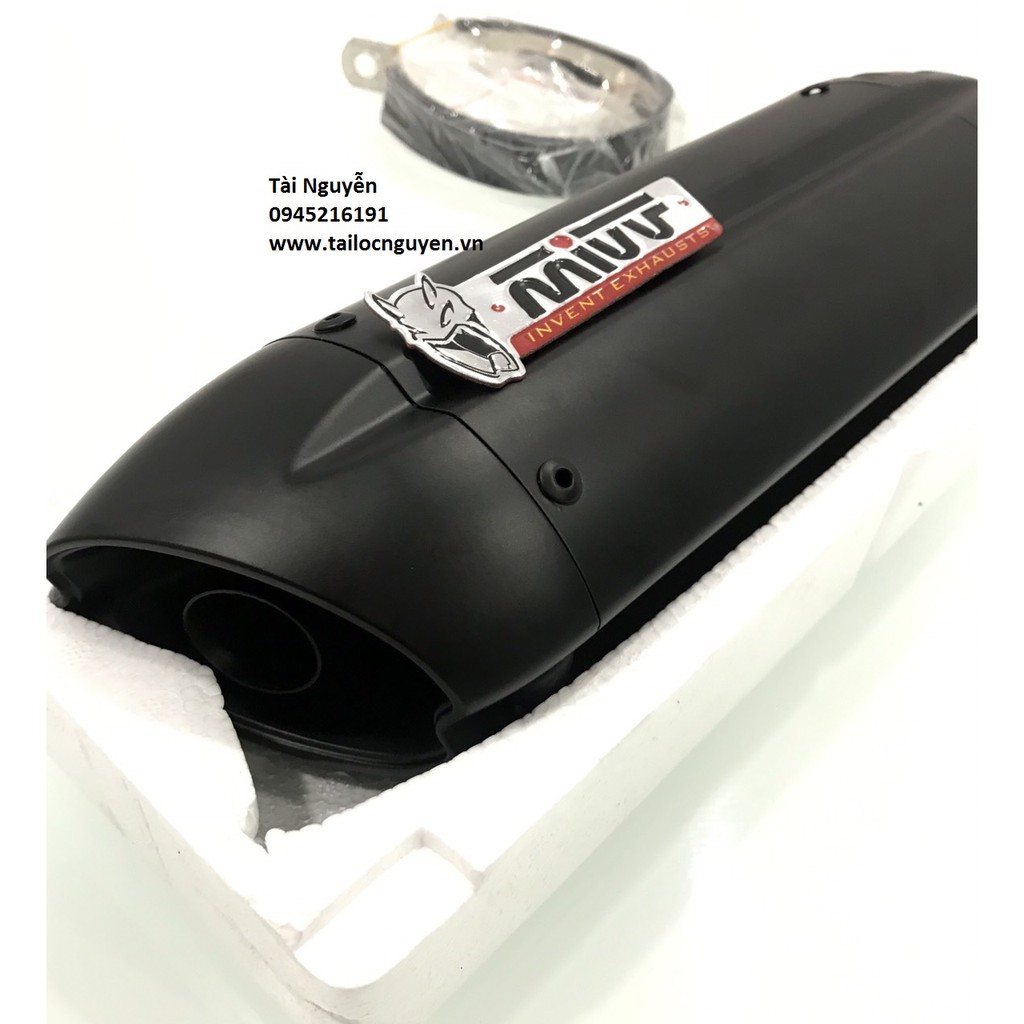 PÔ MIVV LON ĐEN NHÁM CHO XE MÁY