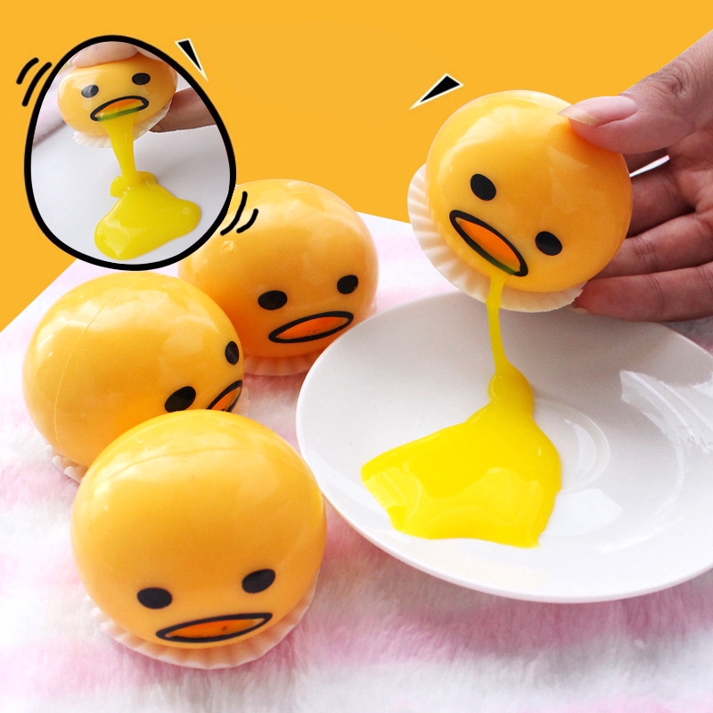 Đồ chơi bóp nén giảm căng thẳng tạo hình lòng trứng sáng tạo