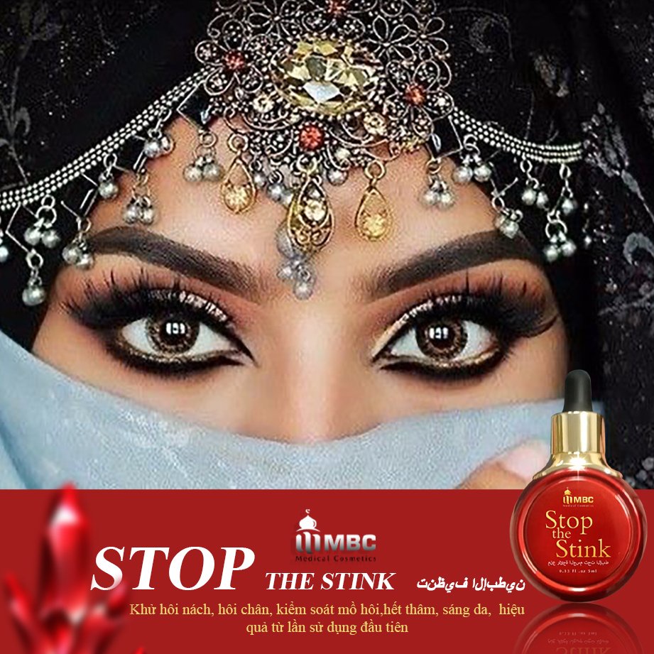 Serum Stop the Stink MBC - giải quyết hôi nách, hôi chân tận gốc 5ml