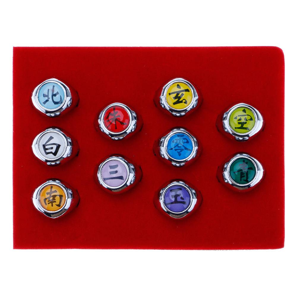 Nhẫn Hóa Trang Nhân Vật Akatsuki Trong Phim Hoạt Hình Nhật Bản