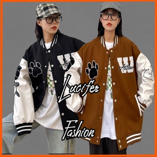 Áo khoác bomber.Unisex nam,nữ-Chất nỉ cao cấp.áo khoác nỉ phối tay trắng BB010