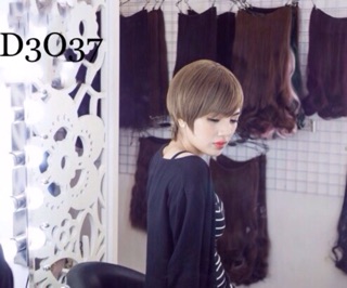 Tóc giả cả đầu cao cấp tomboy
