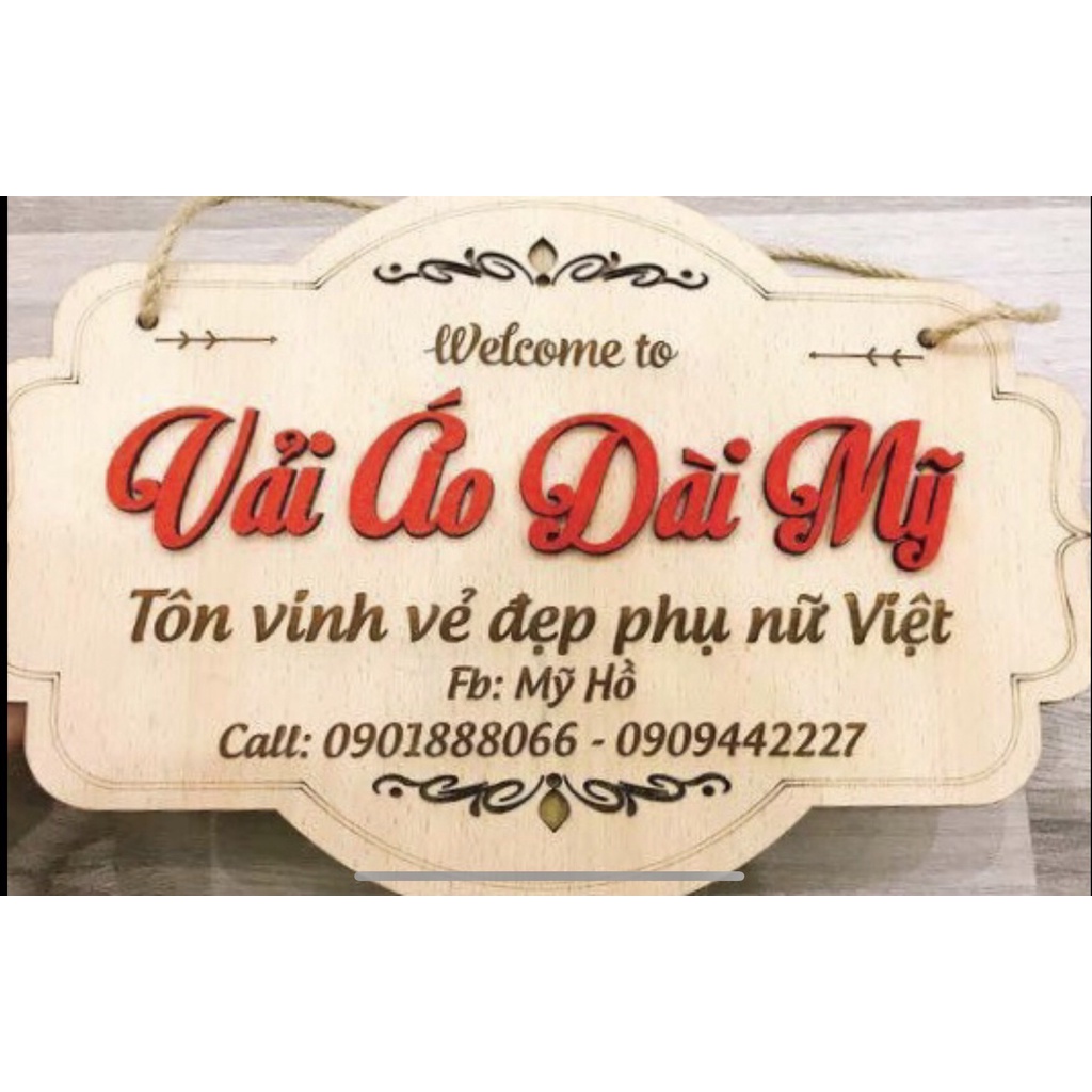 Vải áo dài hoa nhí