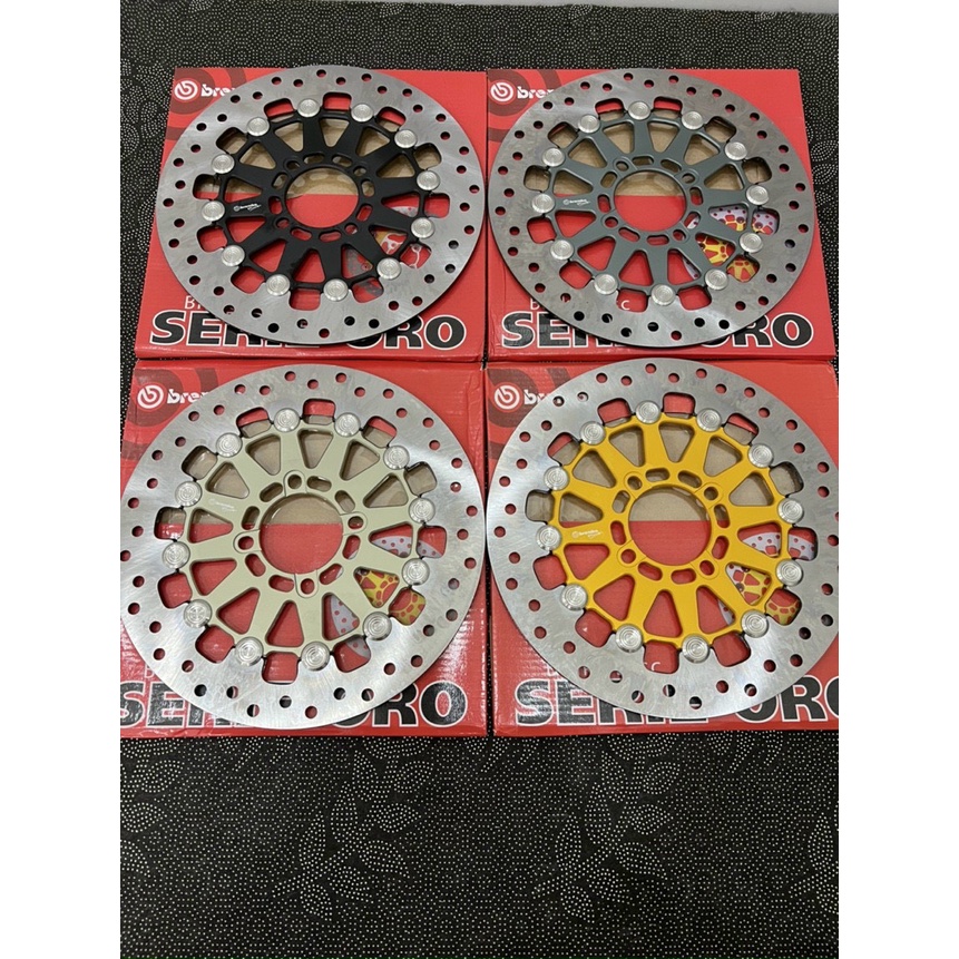 Dĩa Brembo 12 nút V2 khoen inox 267mm