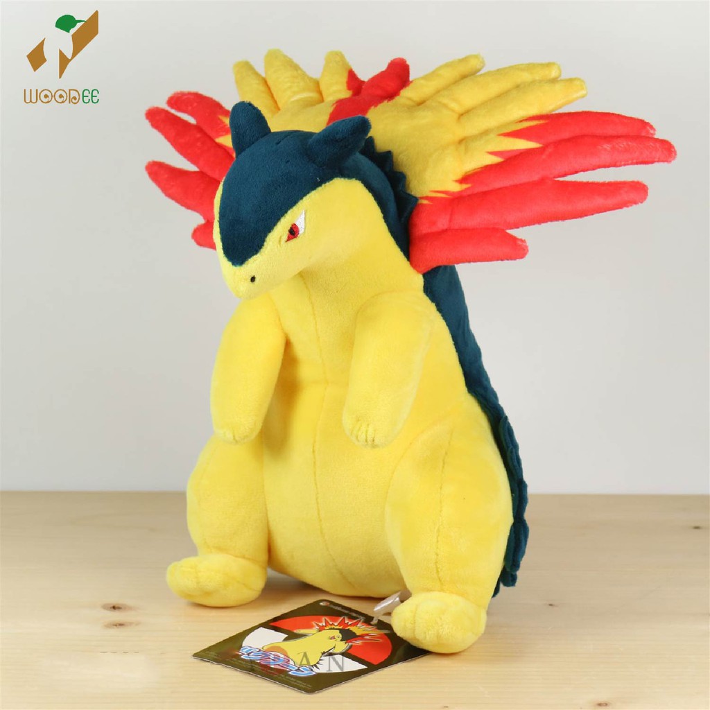 Gấu bông pokemon chuột lửa Typhlosion (Bakphoon) 25cm