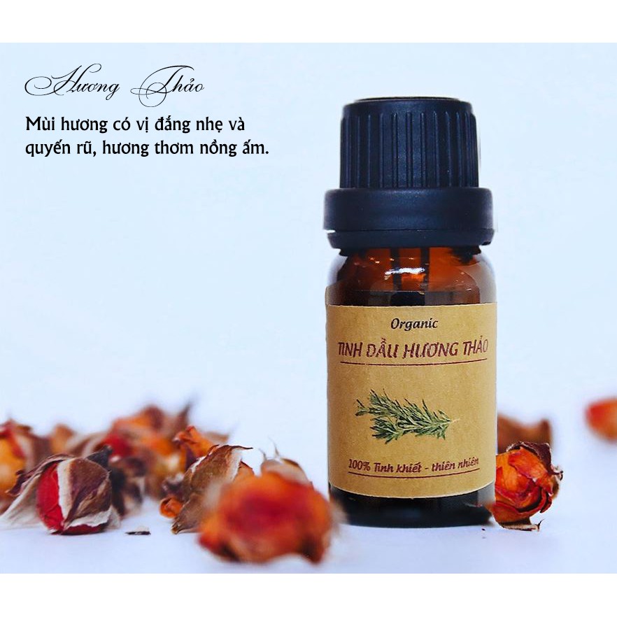 Tinh dầu thiên nhiên Organic 5ml,10ml,50ml