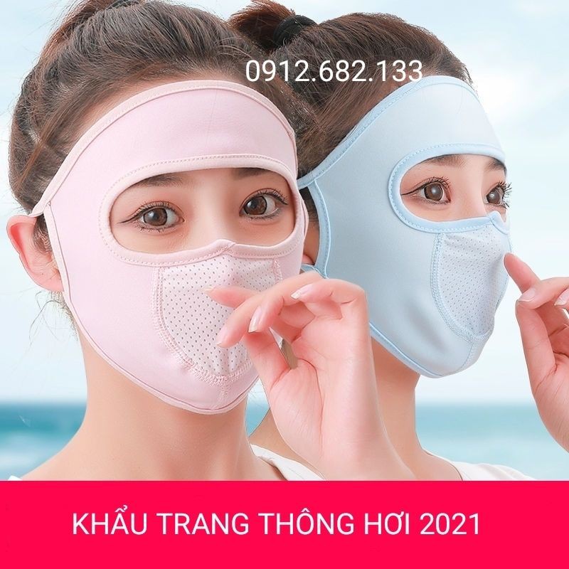 [Mới 2021] Khẩu trang toàn mặt, khẩu trang ninja chống nắng thoáng khí | BigBuy360 - bigbuy360.vn
