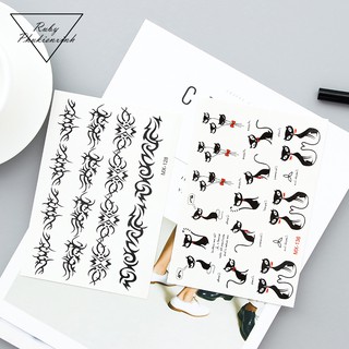 Hình Xăm Dán Mini Tattoo- TT1