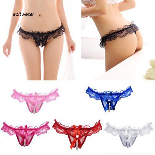 Quần lót ren bèo voan xoăn cực gợi cảm