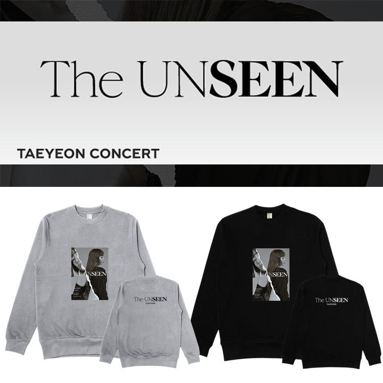 [Có lót bông] Áo sweater concert Taeyeon - THE UNSEEN