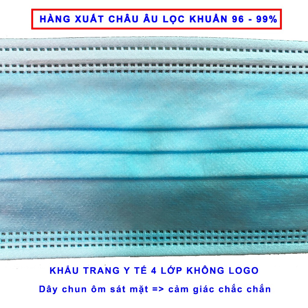[SALE SỐC 2 HỘP] Khẩu Trang Y Tế 4 Lớp Hộp 50 Chiếc LATUMI Loại Không LOGO Kháng Khuẩn Ngăn Giọt Bắn | BigBuy360 - bigbuy360.vn