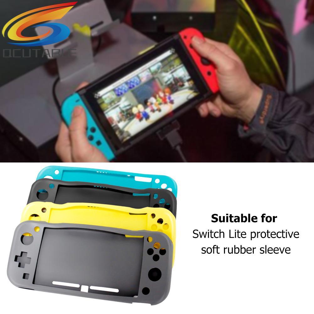 Vỏ Silicone Bảo Vệ Chống Trượt Cho Máy Chơi Game Nintendo Switch Lite