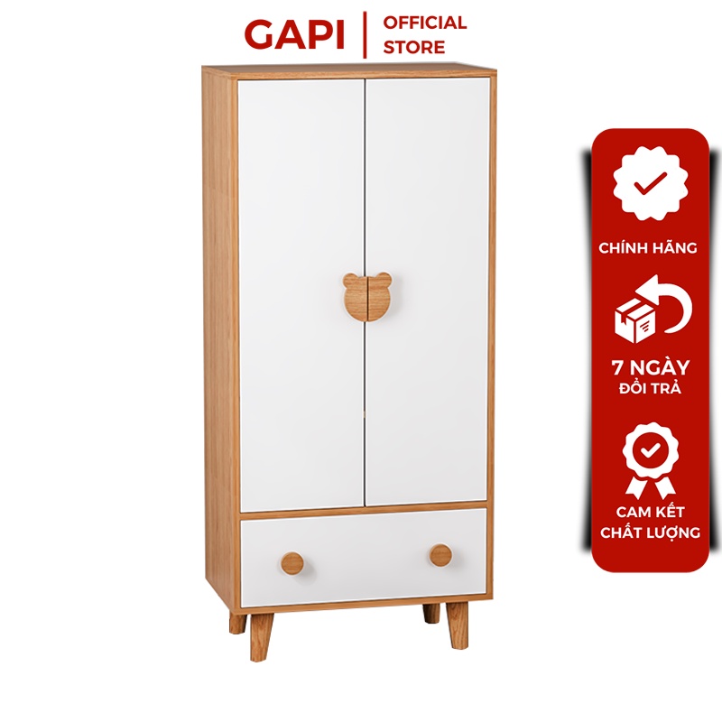 Tủ Quần Áo Trẻ Em GAPI Bear Shelf - GP123