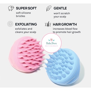 Lược gội đầu Shopmissa A+ Shampoo Scalp Massager Brush