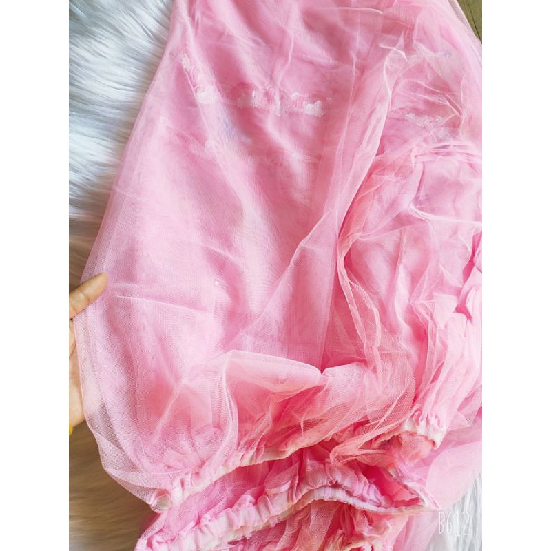 Mùng võng chống muỗi MÀU HỒNG_ HÀNG ĐẸP