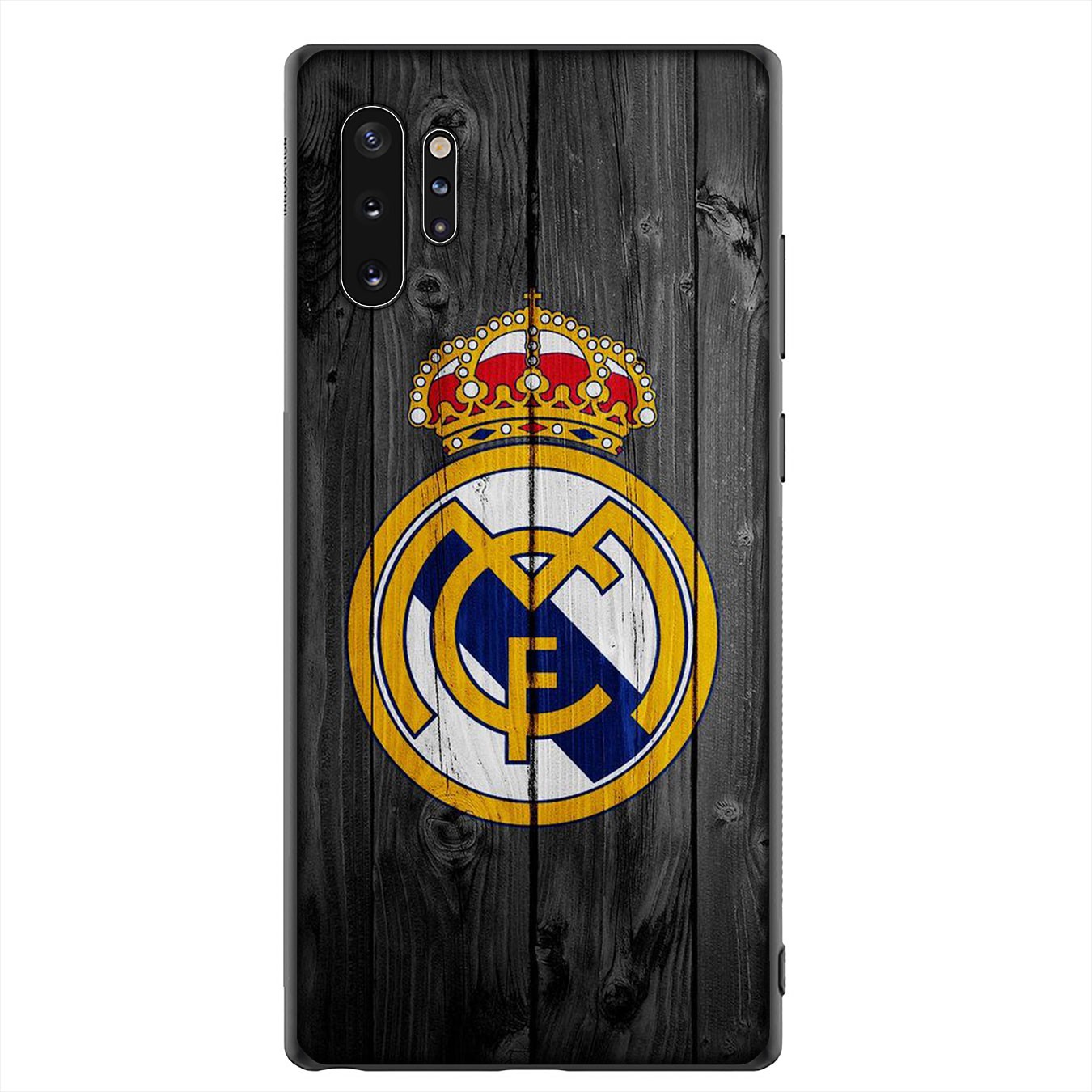 Ốp điện thoại silicon hình logo CLB Real Madrid cho Samsung Galaxy A11 A31 A10 A20 A30 A50 A10S A20S A30S A50S A71 A51