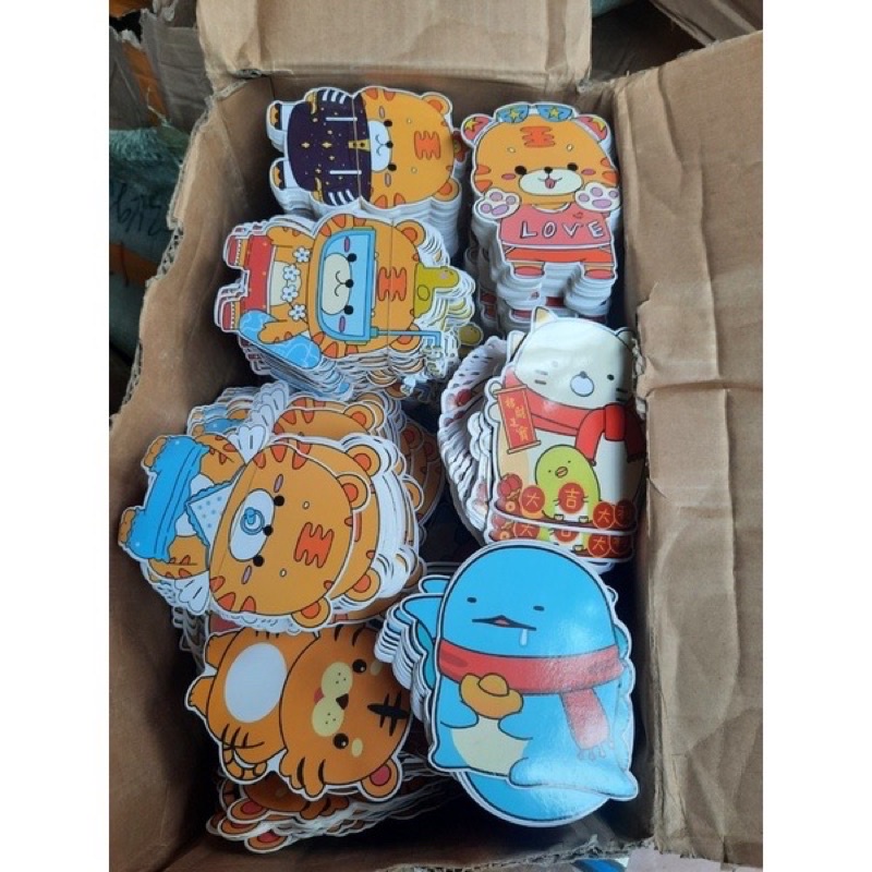 Bao lì xì chibi - chipi lì xì hoạt hình tết nhâm dần 2022 mới cao cấp đẹp độc lạ