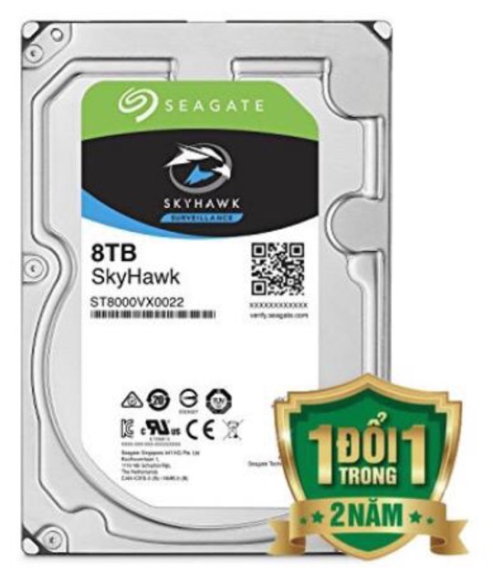 HDD Seagte 8TB  SKYHAWk | BigBuy360 - bigbuy360.vn