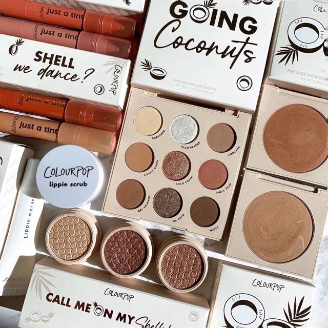 [Chính hãng] Bảng phấn mắt Colourpop Going Coconuts 9 ô màu chống thấm nước lâu trôi