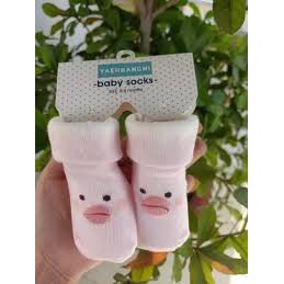 Vớ vịt chống trượt cho bé 3-6 tháng