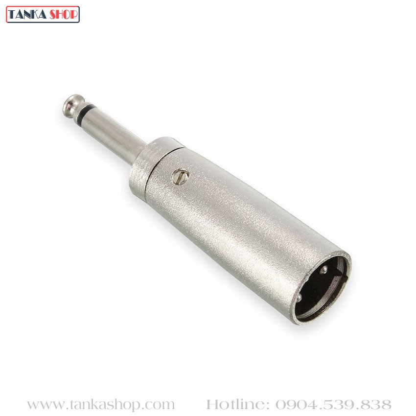 Jack chuyển XLR sang 6.35 mm Mono