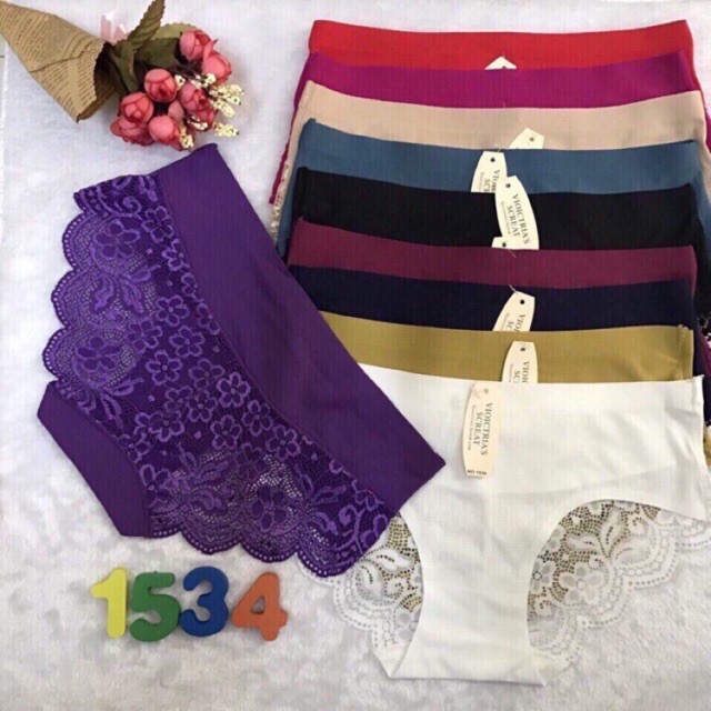 Combo 5 quần đúc thông hơi phối ren 1534 [BI &amp; CI]