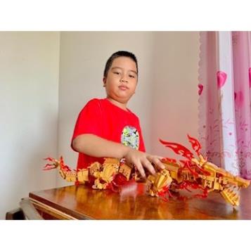 Bộ Đồ Chơi Xếp Hình Ninja Rồng Cho Bé Nhiều Mẫu
