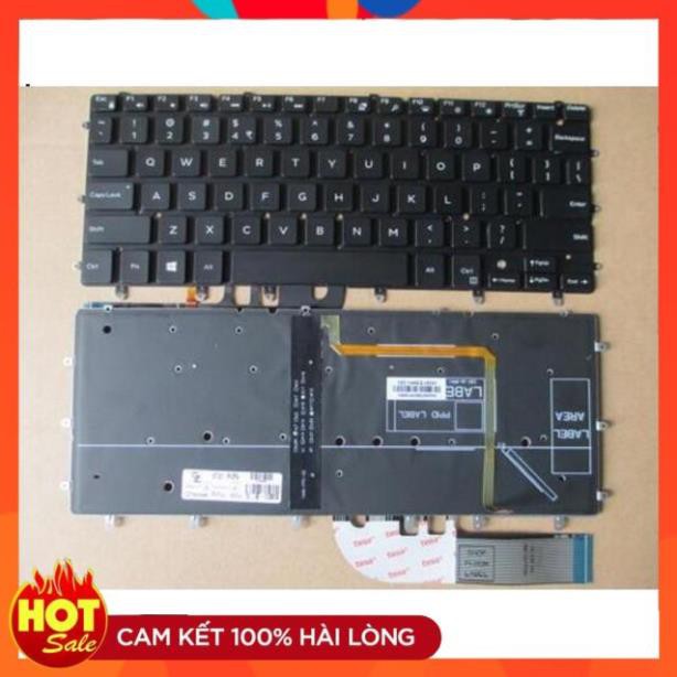 Bàn phím laptop Dell XPS 15 9550, 9556, 7558, 7568, 15BR, N 7547, N7548 có đèn