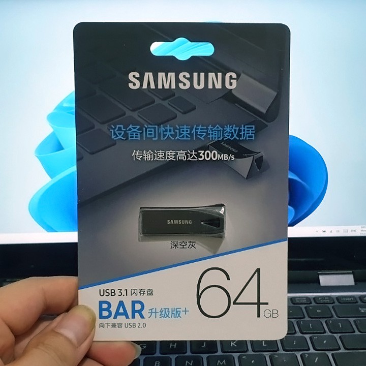 USB  chống nước Samsung BAR Plus 32GB 64GB 128GB | Shopee Việt Nam