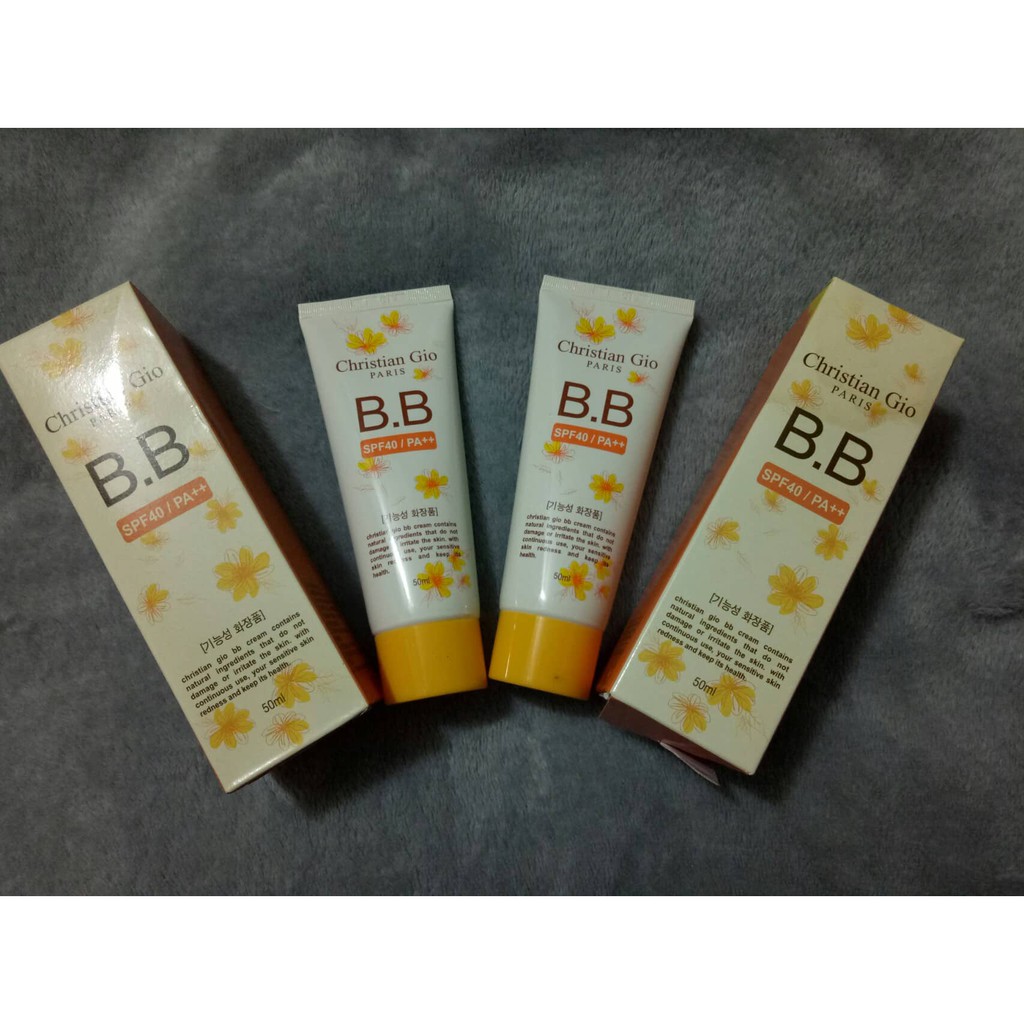 Kem chống nắng Christian Gio B.B cream SPF40/PA++