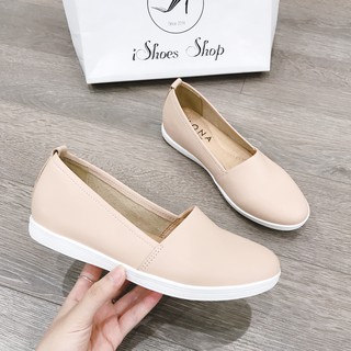 Giày slipon nữ da mềm MONA - B323
